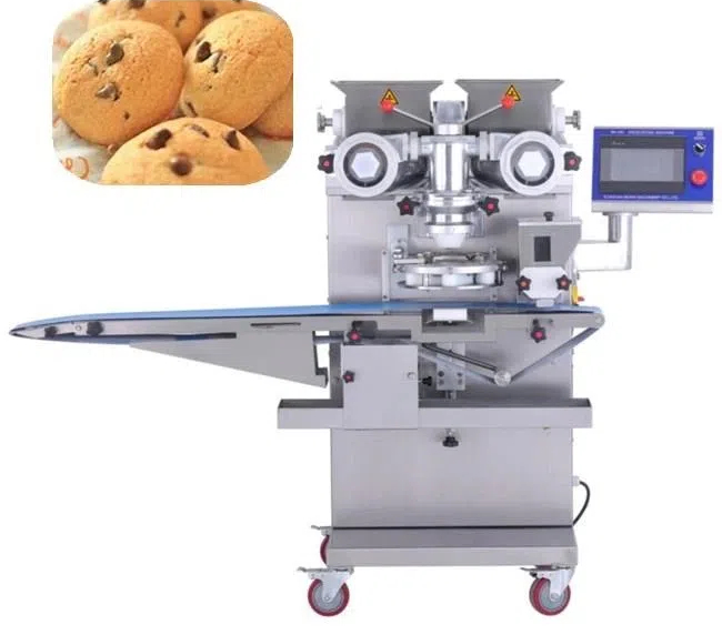 filled cookie encrusting machine filled cookie encrusting machine