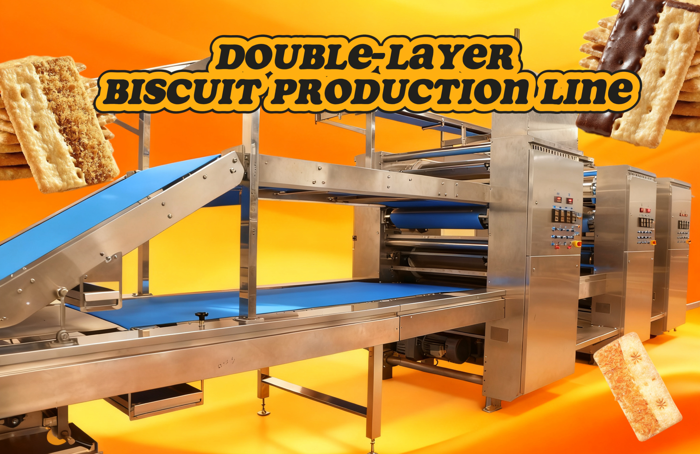 Double Layer Biscuits machine
