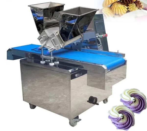 double color cookie forming machine2