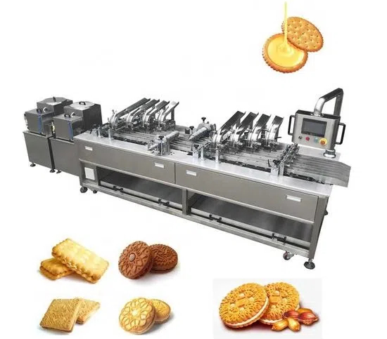 flatten fild cookie making machine