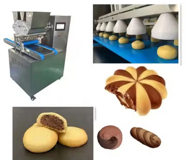 Cheap Hasborg Double Color Cookies Depositor Biscuit Making Machine Price China_ Alibaba.com