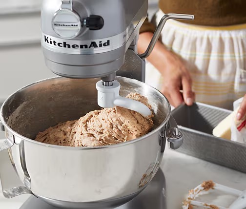 how to use kitchenaid mixer for dough1