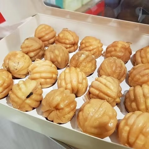 Корейский ореховый печенье.