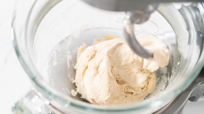how do you knead dough with a stand mixer