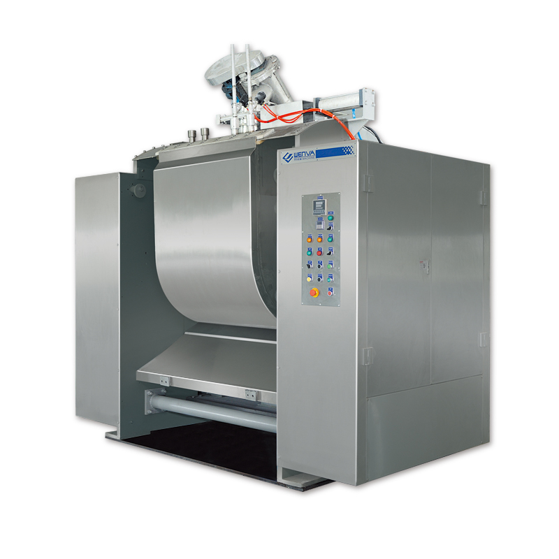 Mixer de aluat orizontal