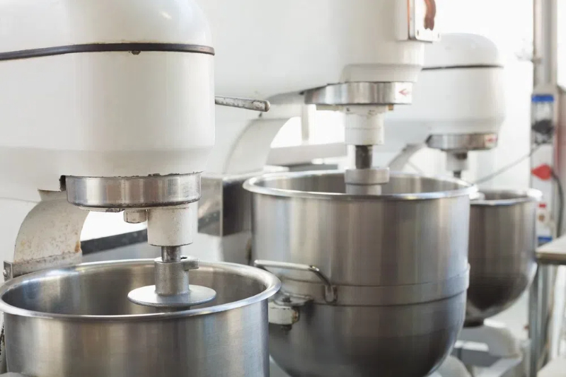 how to clean a commercial dough mixer