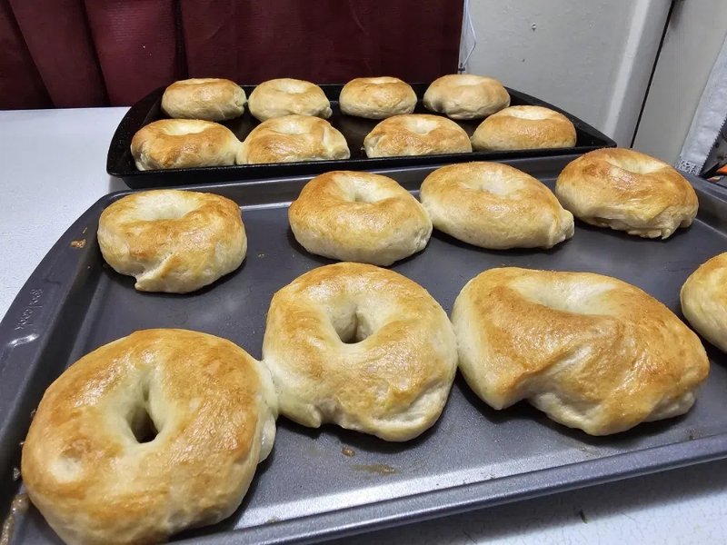 how long to knead bagel dough in stand mixer2