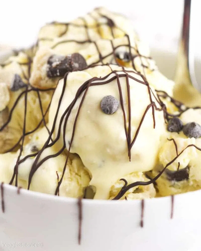 No-Churn Chocolate Chip Cookie Dough Ice Cream Recipe