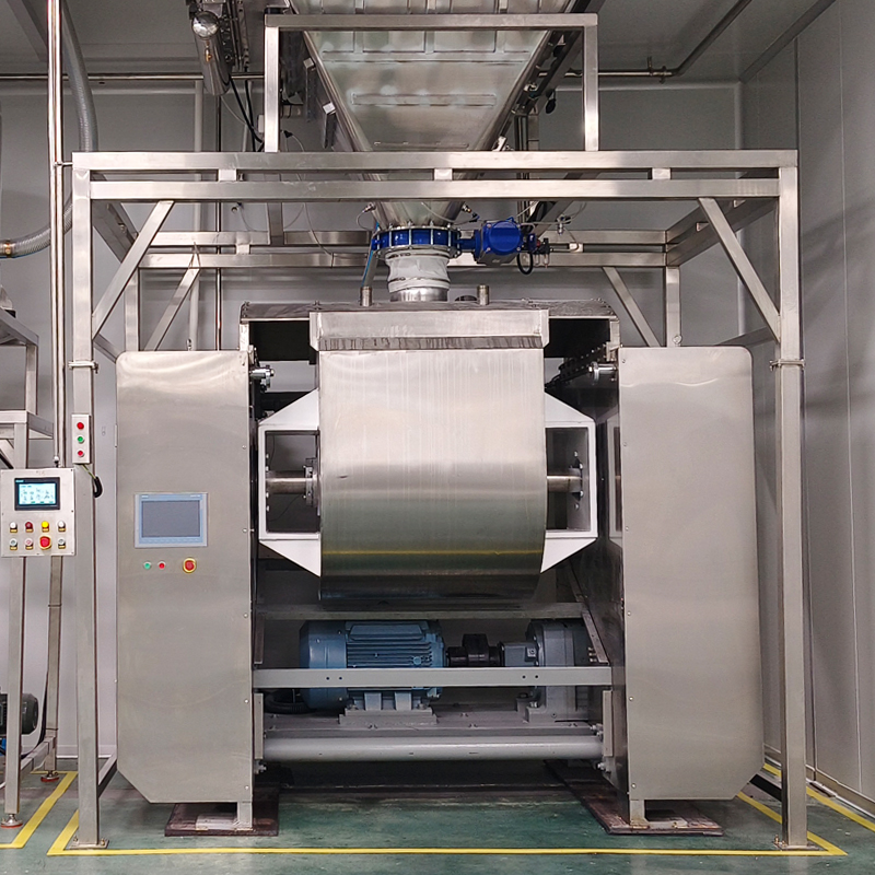 Mixer de aluat orizontal
