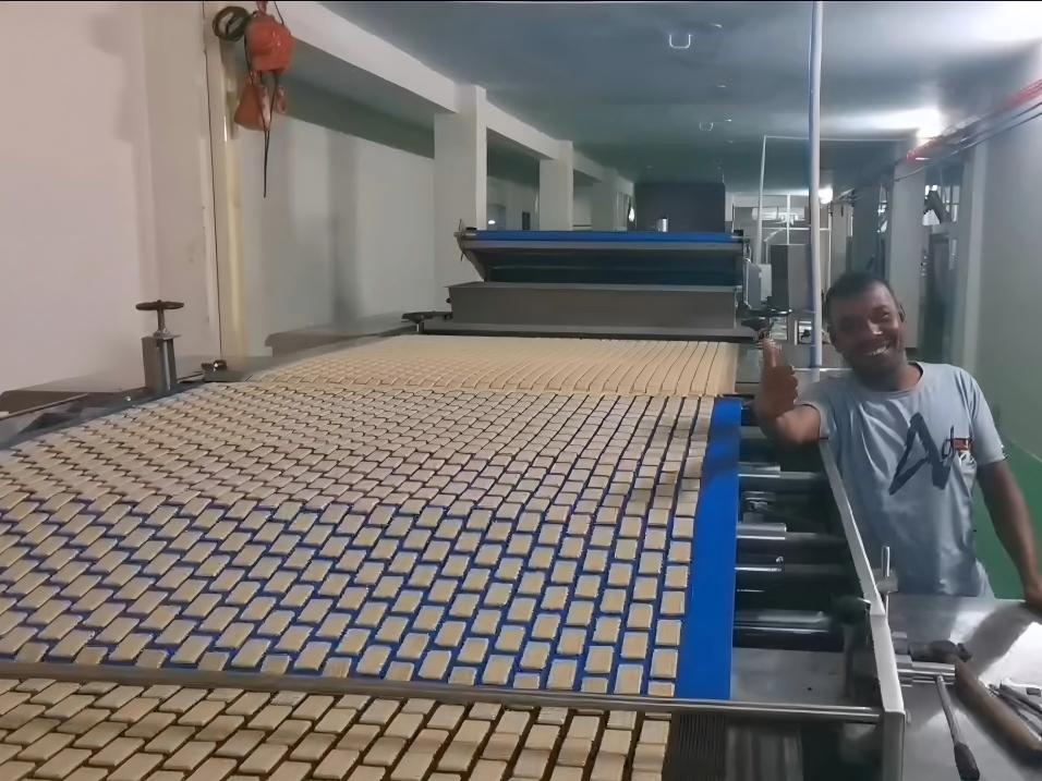 Fully automated packaging line