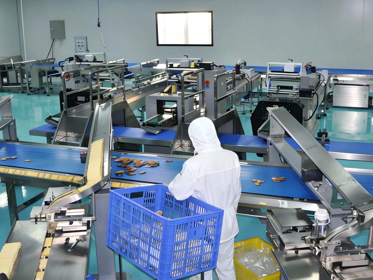 Fully automated packaging line