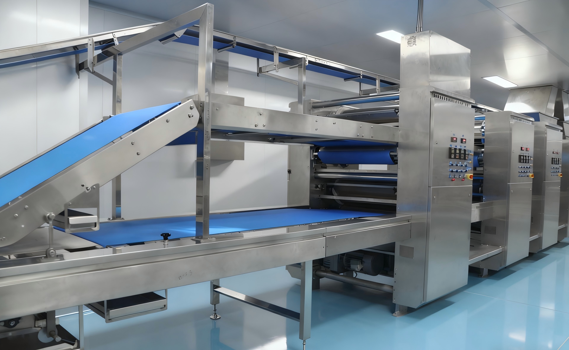 Double-Layer Dough Sheet Production Line Manufacturer Double-Layer Dough Sheet Production Line Manufacturer