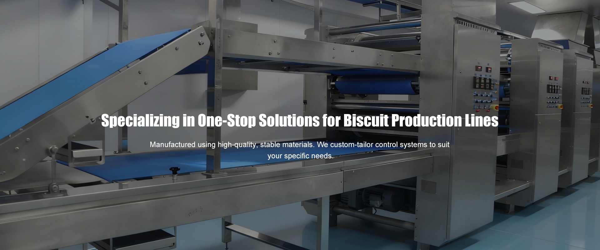 One-Stop Solutions for Biscuit Production Lines